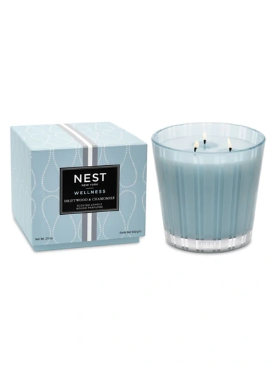 Nest New York Nest Fragrances Driftwood & Chamomile 3-wick Candle, 21.1 Oz.