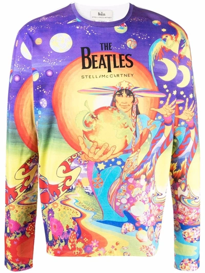 Stella Mccartney X The Beatles 印花t恤 In Multicolor