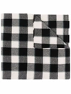 ACNE STUDIOS CHECKED WOOL SCARF