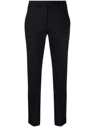 Incotex Mid-rise Straight-leg Trousers In Blue