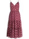 Sachin & Babi Dalia Aztec-print Dress In Pink
