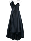 Sachin & Babi Blakely High-low Gown In Blue