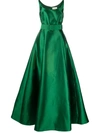 SACHIN & BABI KRUSE EMPIRE-LINE BELTED GOWN