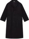 Gucci You Got Good Taste Printed Coat In Black