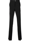 Givenchy Black Wool Blend Trousers