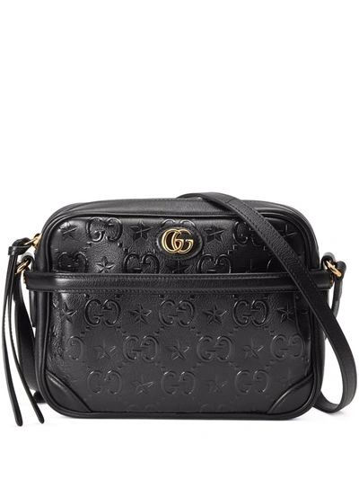 Gucci Small Gg Star Shoulder Bag In Black