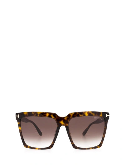 Tom Ford Sabrina Square Sunglasses - '20s In Multi