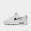 Nike Women's Air Max 90 Casual Shoes In White/black/white