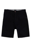 Quiksilver Kids' Big Boys Everyday Chino Light Shorts In Black