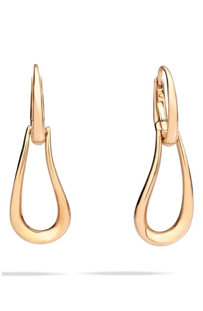 Pomellato Fantina 18k Rose Gold Drop Earrings