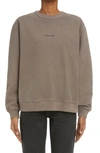 ACNE STUDIOS FIERRE LOGO SWEATSHIRT