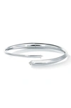 De Beers Forevermark Avaanti™ Diamond Bypass Bangle In White Gold