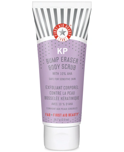 FIRST AID BEAUTY KP BUMP ERASER BODY SCRUB W. 10% AHA, 2-OZ.