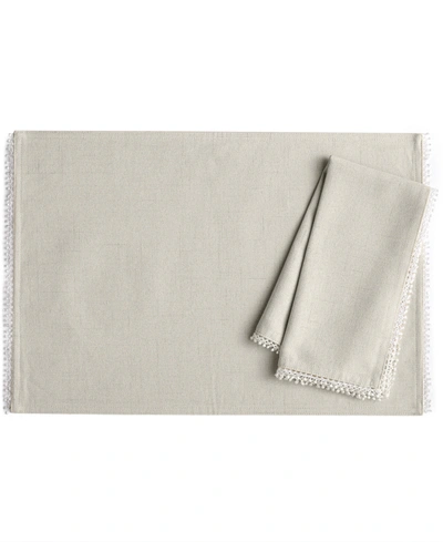 Lenox French Perle 19" X 19" Napkin In Natural