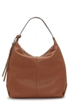 Vince Camuto Corin Leather Hobo In Danish Brown