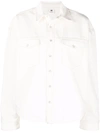 Wardrobe.nyc Wardrobe. Nyc Denim Shirt In White