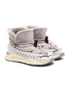Pèpè Drawstring Ankle Boots In Grey