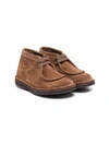 Pèpè Lace-up Ankle Boots In Brown