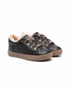 Pèpè Lace-up Ankle Boots In Black