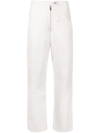 Shop Isabel Marant Étoile Phil Straight-leg Trousers In Neutrals