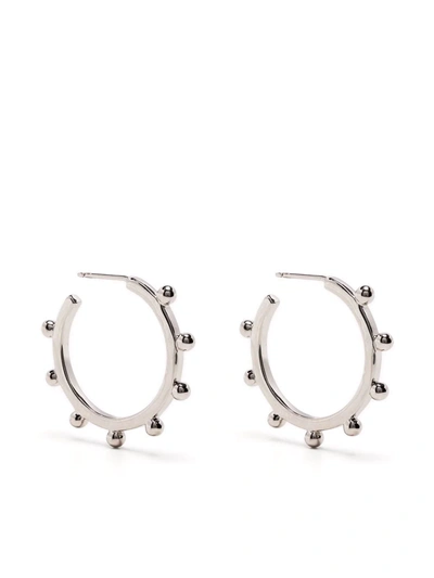 Isabel Marant Oh Hoop Earrings In Silver