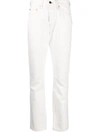 WARDROBE.NYC HIGH-WAIST TAPERED JEANS