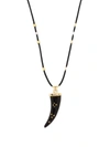 ISABEL MARANT BUFFALO HORN PENDANT NECKLACE