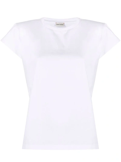 Magda Butrym Big Shoulder T-shirt In White