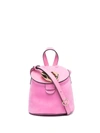 Jw Anderson Lid Bucket Bag In Pink