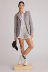 Favorite Daughter The City Layered Blazer In Grey
