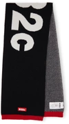 032c Ssense Exclusive Kids Black Scarf In Black