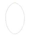 Gigi Clozeau 18kt Yellow Gold Classic Gigi Black Beaded Necklace In Gold