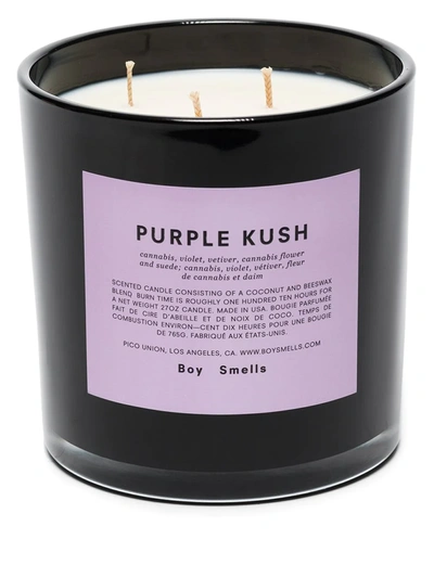 Boy Smells Purple Kush Scented Candle (765g) In Schwarz