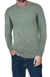 X-ray Crew Neck Knit Sweater In Sage