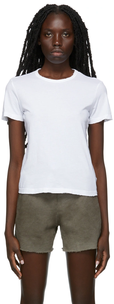 Cotton Citizen The Standard Faded Cotton-jersey T-shirt In White
