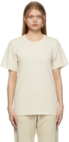 MUSEUM OF PEACE AND QUIET BEIGE LOGO T-SHIRT