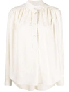 Isabel Marant Étoile Plain Long-sleeve Shirt In Nude