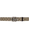 Gucci Gg Marmont Reversible Belt In Multicolor