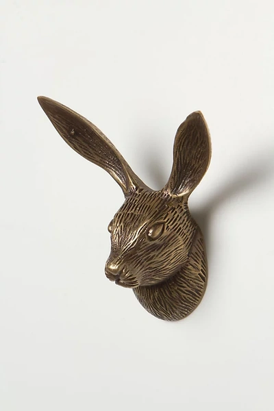 Anthropologie Through The Woods Rabbit Hook In Brown