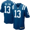Nike Nfl Indianapolis Colts (t.y. Hilton) Men's Football Home Game Jersey In Gym Blue/white