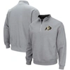 Colosseum Men's  Heathered Gray Colorado Buffaloes Tortugas Team Logo Quarter-zip Jacket In Heather Gray
