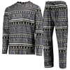 Concepts Sport Black Colorado Buffaloes Ugly Sweater Long Sleeve T-shirt And Pants Sleep Set In Black