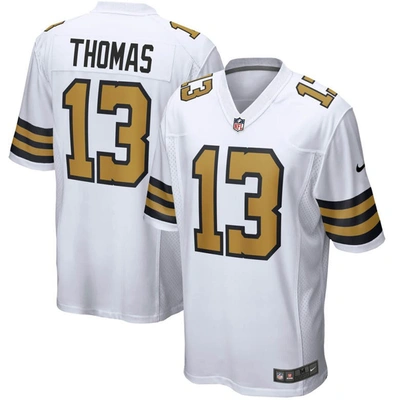 Nike Men's Nfl New Orleans Saints (michael Thomas) Game Football Jersey In White