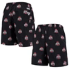 Columbia Men's Black Ohio State Buckeyes Backcast Ii 8" Omni-shade Hybrid Shorts In Black
