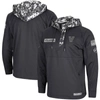 Colosseum Charcoal Villanova Wildcats Oht Military Appreciation Digi Camo Quarter-zip Hoodie In Charcoal