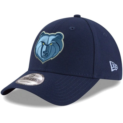 New Era Navy Memphis Grizzlies Official Team Color The League 9forty Adjustable Hat