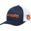 Columbia Auburn Tigers Pfg Stretch Cap In Navy