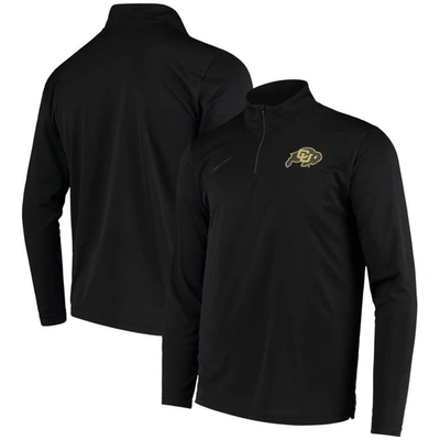 Nike Black Colorado Buffaloes Intensity Quarter-zip Performance Jacket