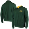 Colosseum Men's Green Ndsu Bison Tortugas Logo Quarter-zip Jacket In Green