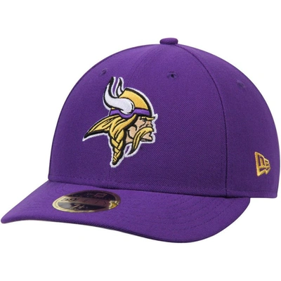 New Era Men's Purple Minnesota Vikings 2021 Nfl Sideline Home 9fifty Snapback Adjustable Hat
